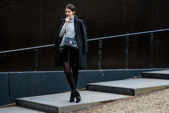 Големият пуловер - от вкъщи на улицата