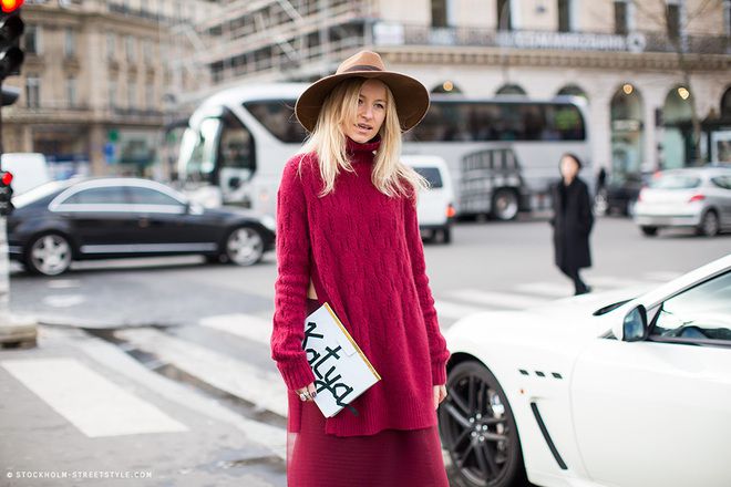 Дамата в червено