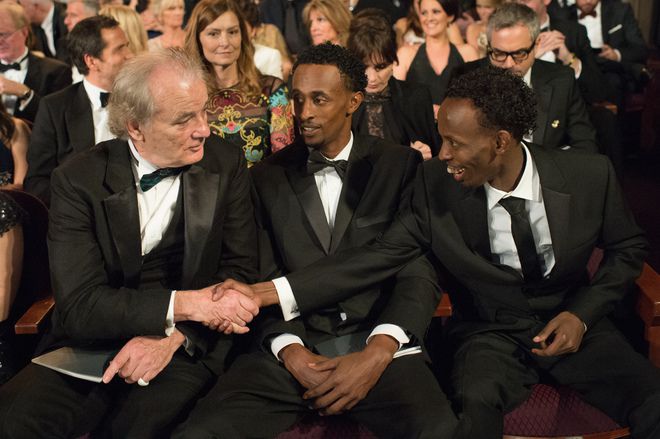 Бил Мъри със "сомалийските пирати"