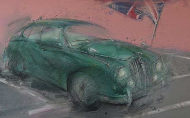 Портрет на автомобил от изложбата Car Portraits