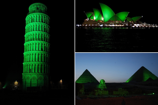 Zeleno za denya na sv patrik