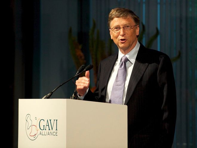 Бил Гейтс на конференция