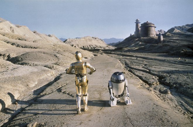 Двата дроида в "Завръщането на джедаите" (1983)