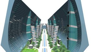 Интериорът на Green Space