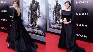 Ема Уотсън в черна бална рокля