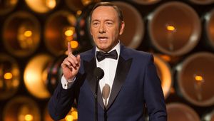 Кевин Спейси на сцената на "Оскарите"