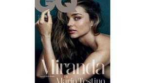 Миранда Кър на корица в британското GQ, май 2014