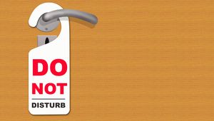 Не ме безпокойте