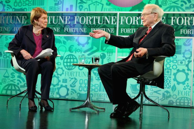 Керъл Лумис интервюира Уорън Бъфет