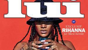 Риана на корица във френското "Луи" (фрагмент)