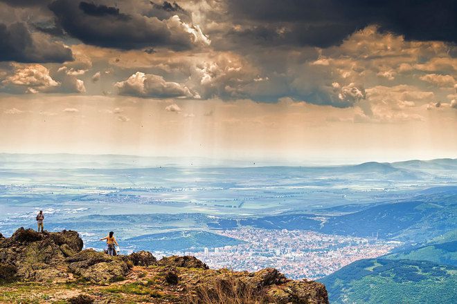 Изглед над Тракийската низина