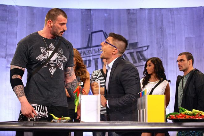 Емо К. и водещият Андрей