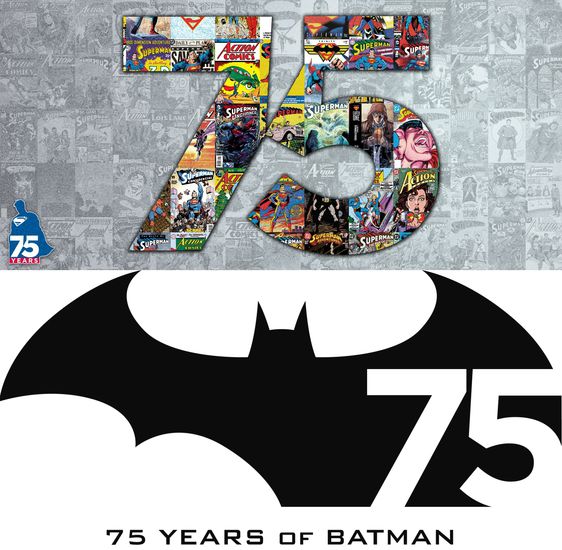 Супермен и Батман на 75