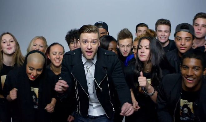 Джъстин Тимбърлейк в Love Never Felt So Good