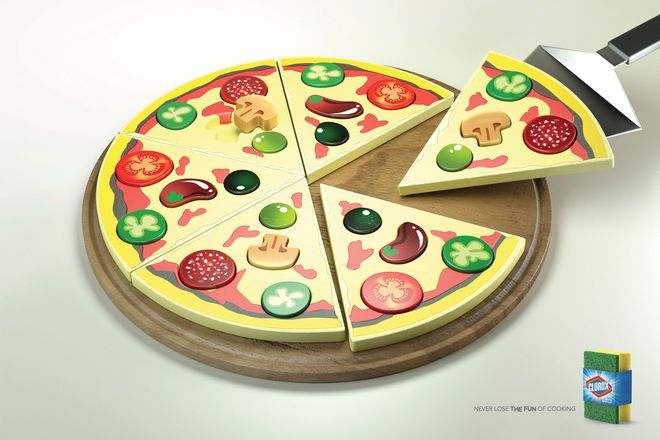 Реклама на гъба за почистване Clorox Latam