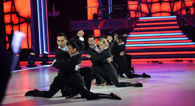 Албена Денкова в отборно танго