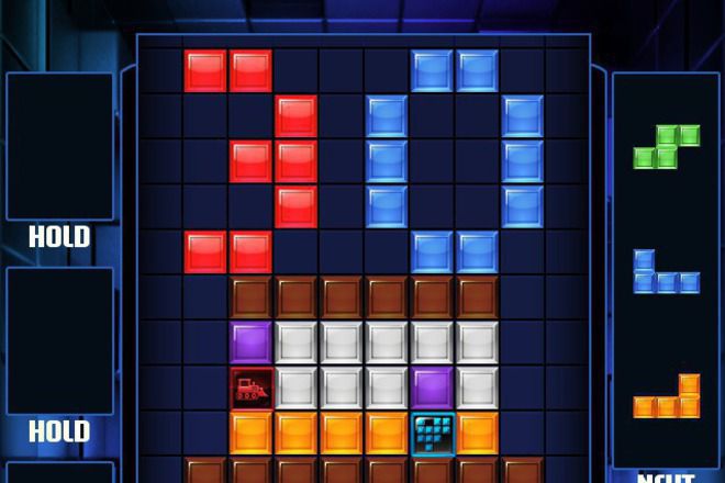 Yubileen tetris blits