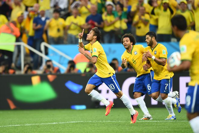 Neymar likuva sled parviya si gol za braziliya
