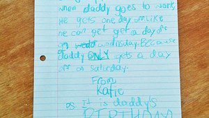 Писмото на малката Кейти към шефа на баща ѝ, работещ в "Гугъл"