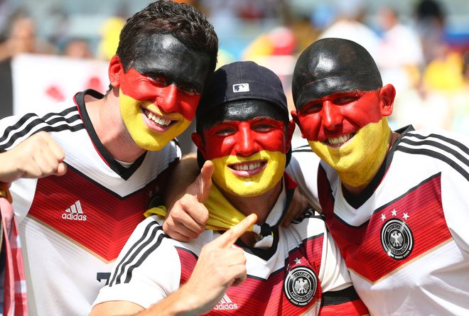 Германски запалянковци на четвъртфинала