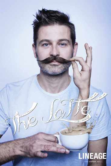 Реклама на кафе Lineage