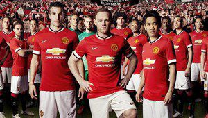 "Шевролет" върху екипите на "Ман юнайтед"