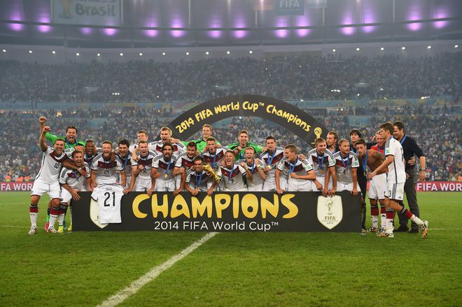Германия - шампионът от световното в Бразилия, 2014