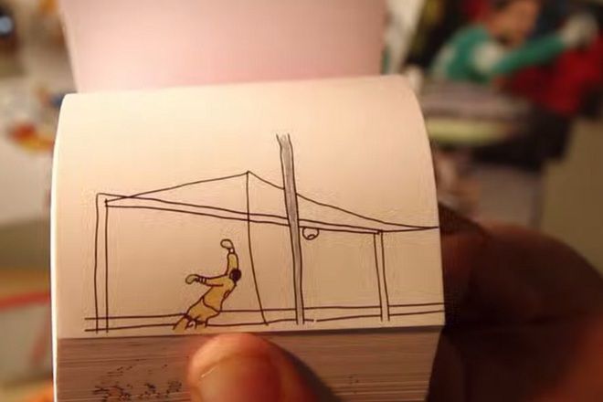 Nay krasivite golove ot svetovnoto prevarnati vav flipbuk animatsiya