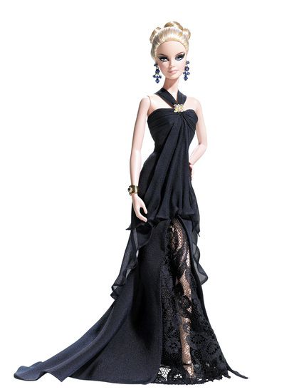Барби в рокля за червения килим