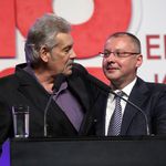 Стефан Данаилов и Сергей Станишев на партиен конгрес