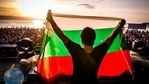 Фед льо Гран развява българското знаме