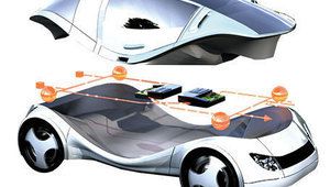 Електромобилът RACE на "Сименс" и "СтрийтСкутър"