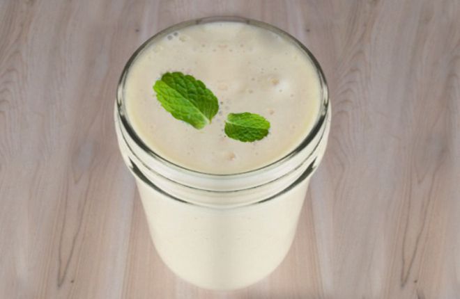 Бананово смути с мента