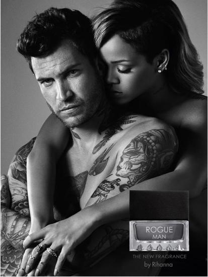 Риана в реклама на мъжки парфюм