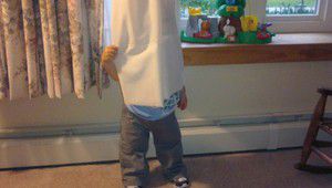 Да се скриеш зад пердето