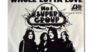 Обложката на Whole lotta love на Zeppelin