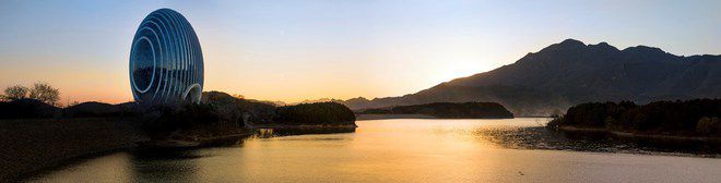 Най-футуристичният хотел в Пекин