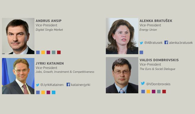 Другите четирима заместници на Юнкер