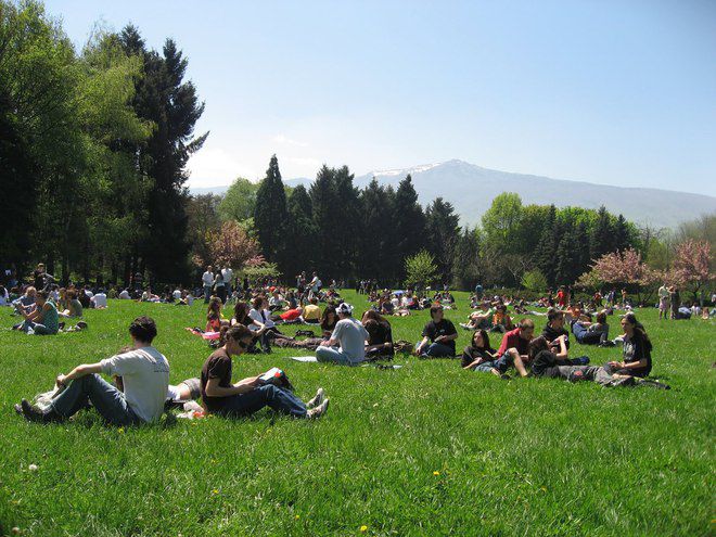 Масовото четене в Южния парк, май 2010