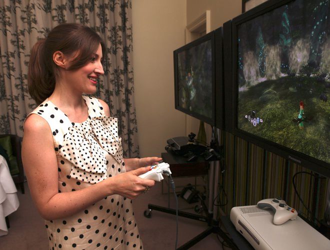 Кели Макдоналд с видеоиграта по "Храбро сърце"