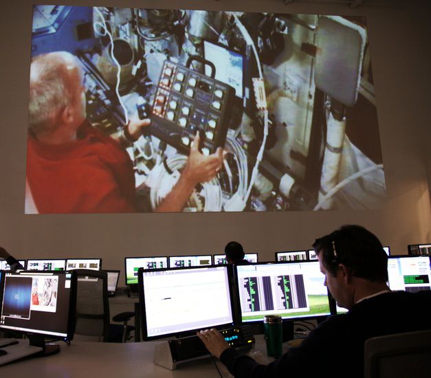 Центърът за управление на полетите на SpaceX