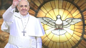 Главата на Римокатолическата църква - папа Франциск