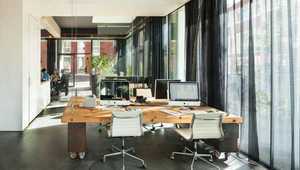 Холандски офис, който "изчезва" след края на работния ден