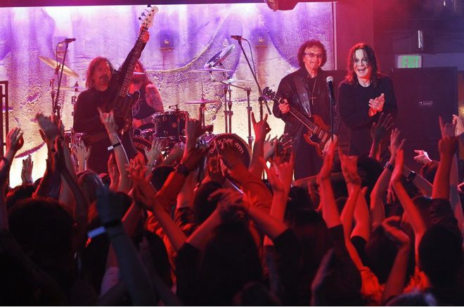 Black Sabbath по време на концерт