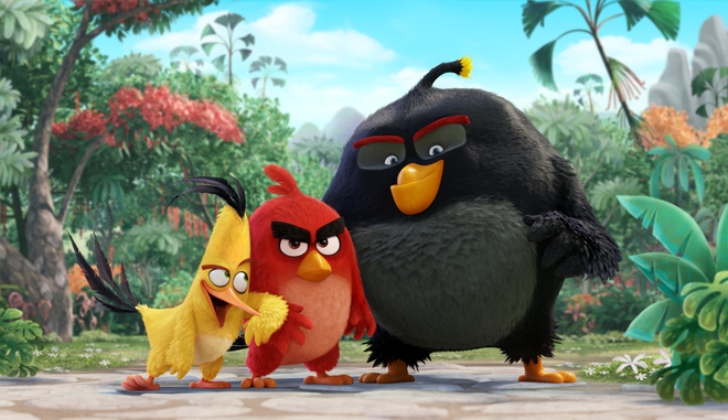 Героите на "Angry Birds": Чък, Ред и Бомбата