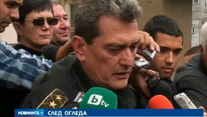 Гл. комисар Николай Николов след огледа на мястото на взрива