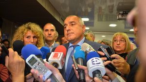 Бойко Борисов в изборната нощ