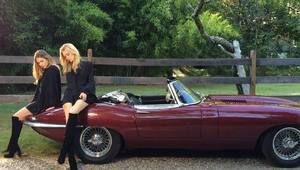 Попи Делевин и Дилън Пен в реклама на Stuart Weitzman