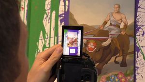 Изложбата "12-те подвига на Путин"