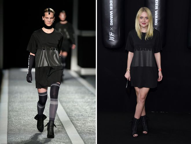 Дакота Фанинг в Alexander Wang x H&M